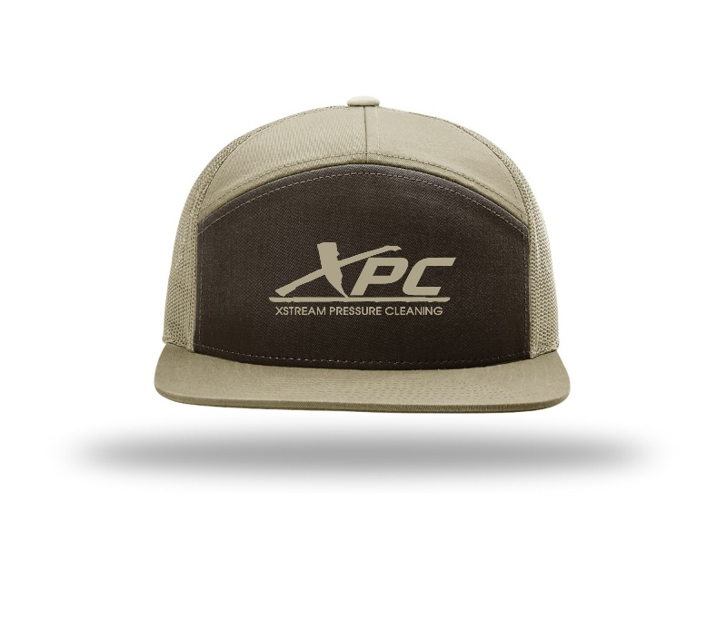Brown & Tan Hat — Front